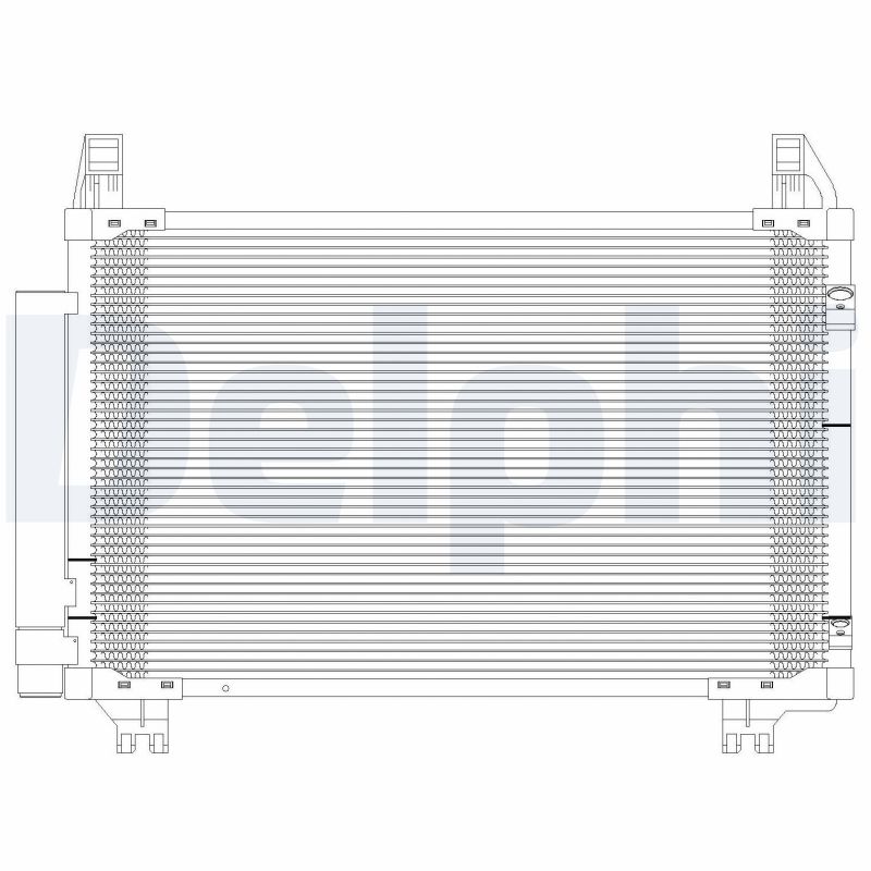 Condensator, climatizare TSP0225624 DELPHI