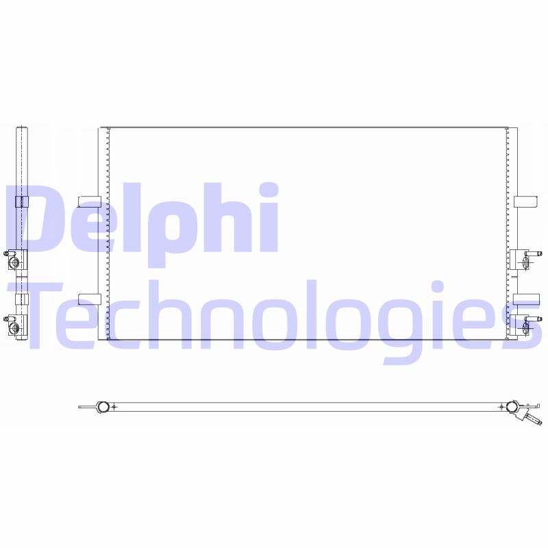 Condensator, climatizare TSP0225640 DELPHI