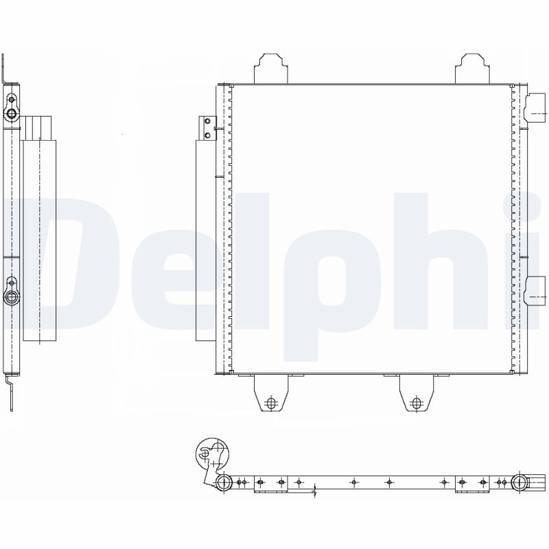 Condensator, climatizare TSP0225643 DELPHI