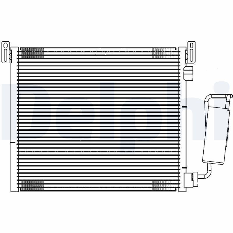Condensator, climatizare TSP0225688 DELPHI