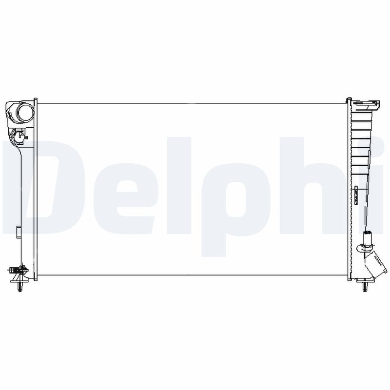 Radiator, racire motor TSP0524053 DELPHI