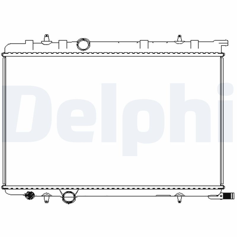 Radiator, racire motor TSP0524054 DELPHI