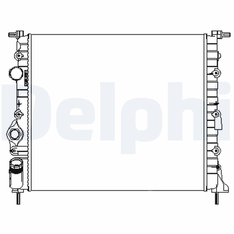 Radiator, racire motor TSP0524058 DELPHI