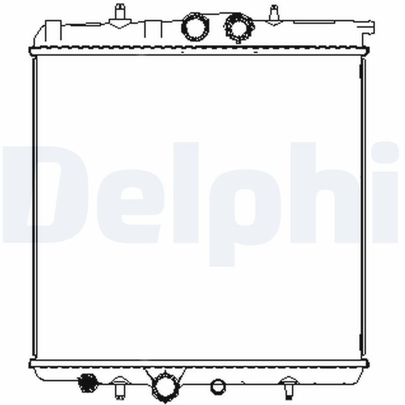 Radiator, racire motor TSP0524063 DELPHI