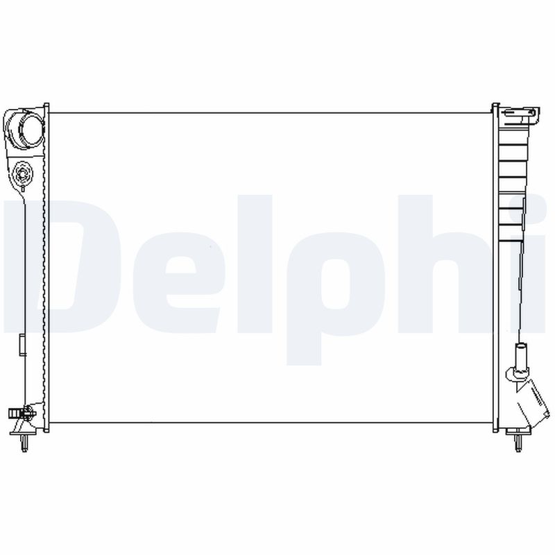 Radiator, racire motor TSP0524066 DELPHI