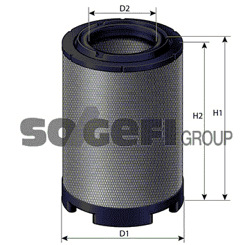 Filtru aer FLI6961 SogefiPro
