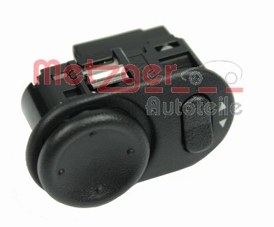 Comutator, reglarea oglinzilor exterioare 0916233 METZGER