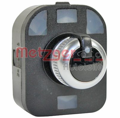 Comutator, reglarea oglinzilor exterioare 0916277 METZGER