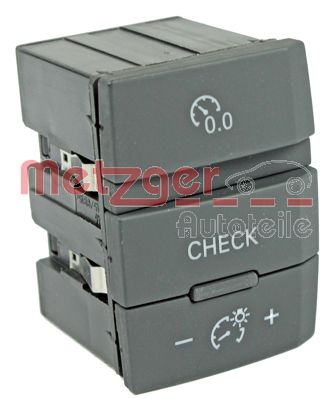 Reglaj, iluminare instrumente de bord 0916280 METZGER