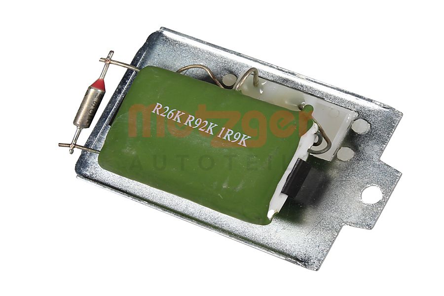 Rezistor, ventilator habitaclu 0917002 METZGER AUTOTEILE