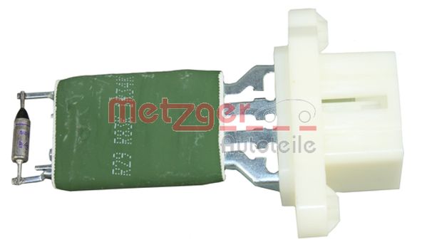 Rezistor, ventilator habitaclu 0917029 METZGER