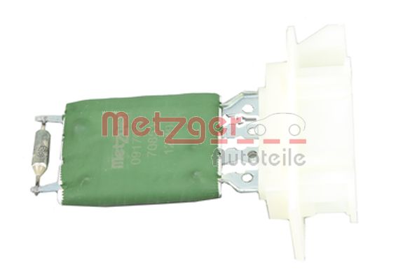 Rezistor, ventilator habitaclu 0917075 METZGER