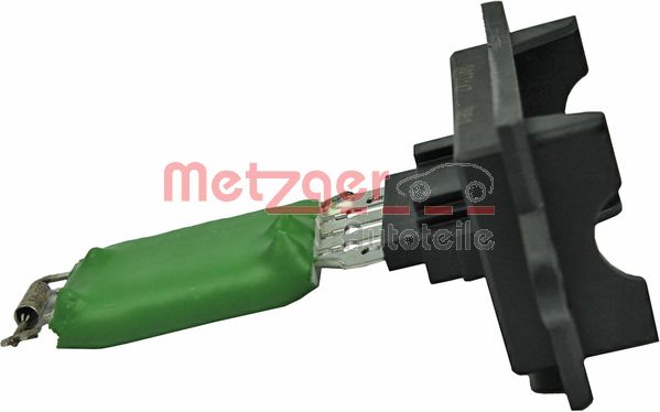 Rezistor, ventilator habitaclu 0917147 METZGER