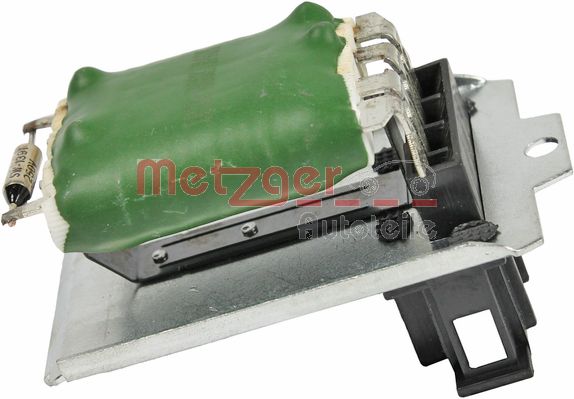 Rezistor, ventilator habitaclu 0917161 METZGER