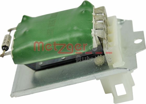 Rezistor, ventilator habitaclu 0917165 METZGER