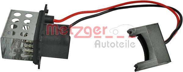 Rezistor, ventilator habitaclu 0917168 METZGER