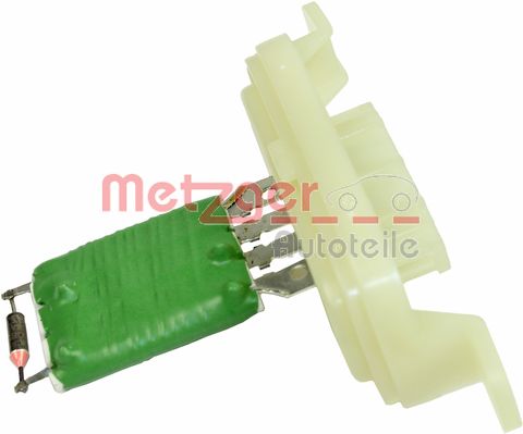 Rezistor, ventilator habitaclu 0917256 METZGER