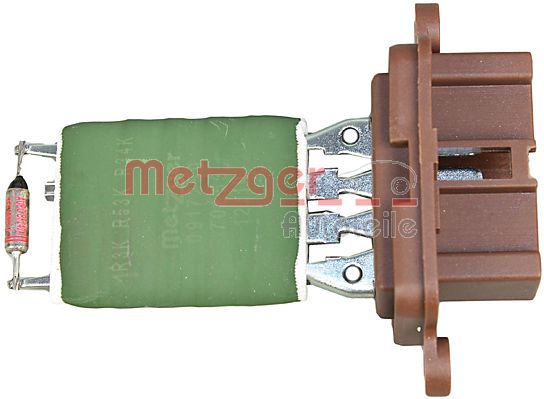 Rezistor, ventilator habitaclu 0917259 METZGER