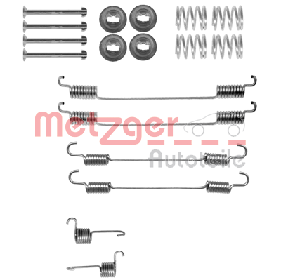 Set accesorii, sabot de frana 105-0021 METZGER