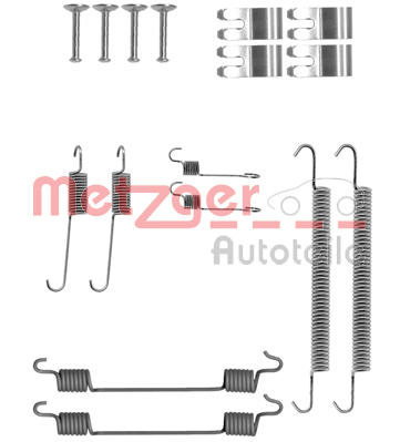 Set accesorii, sabot de frana 105-0029 METZGER