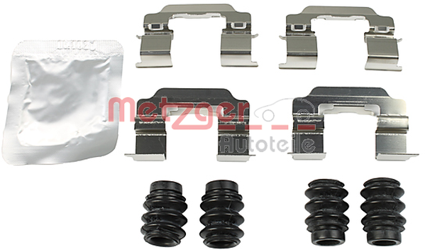 Set accesorii, placute frana 109-0007 METZGER