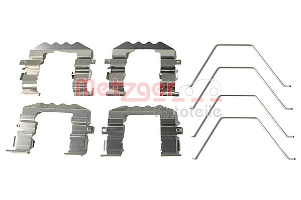 Set accesorii, placute frana 109-0018 METZGER