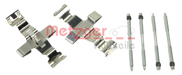 Set accesorii, placute frana 109-0022 METZGER