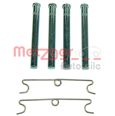 Set accesorii, placute frana 109-1190 METZGER