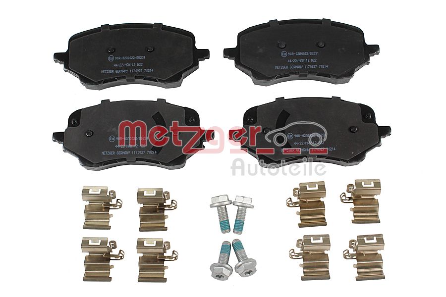 Set placute frana,frana disc 1170927 METZGER