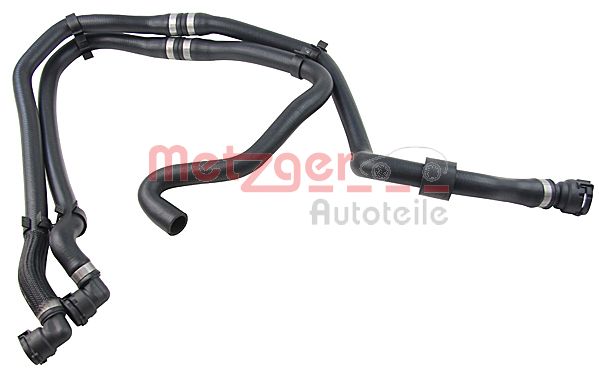 Furtun, schimbător de căldură (încălzire) 2420537 METZGER AUTOTEILE