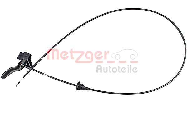 Cablu, capota motor 3160009 METZGER