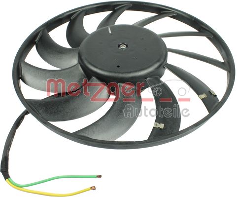 Ventilator, radiator 4002008 METZGER