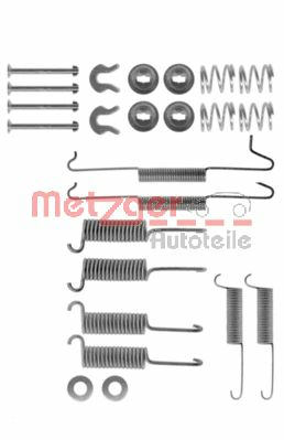 Set accesorii, sabot de frana 105-0571 METZGER