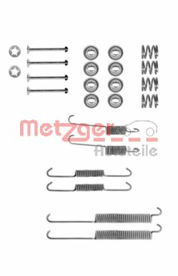 Set accesorii, sabot de frana 105-0678 METZGER