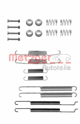 Set accesorii, sabot de frana 105-0681 METZGER