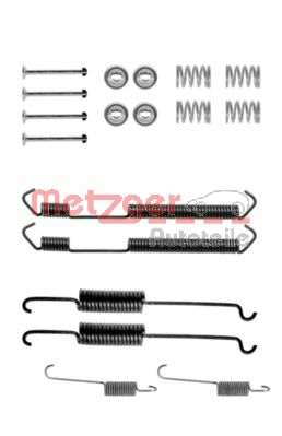 Set accesorii, sabot de frana 105-0691 METZGER