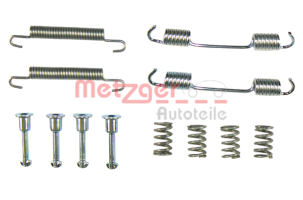 Set accesorii, saboti frana parcare 105-0708 METZGER