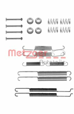 Set accesorii, sabot de frana 105-0726 METZGER