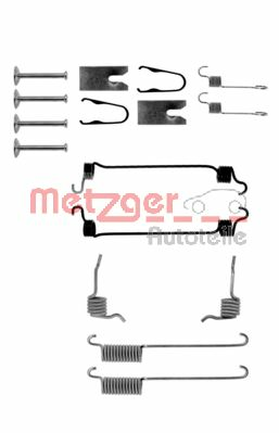 Set accesorii, sabot de frana 105-0751 METZGER