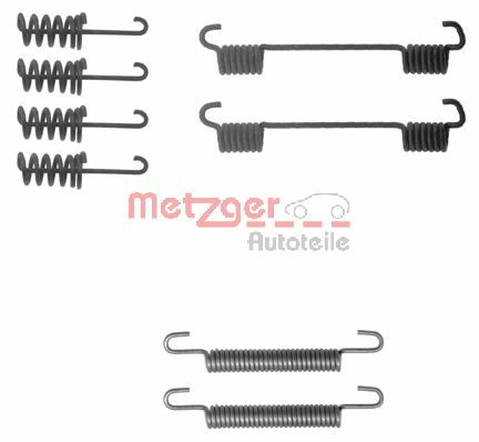 Set accesorii, saboti frana parcare 105-0775 METZGER