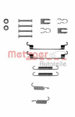 Set accesorii, sabot de frana 105-0783 METZGER