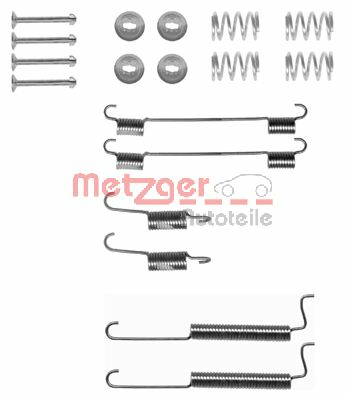 Set accesorii, sabot de frana 105-0795 METZGER