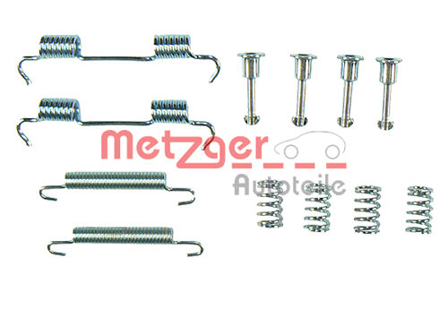 Set accesorii, saboti frana parcare 105-0801 METZGER