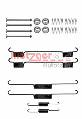 Set accesorii, sabot de frana 105-0817 METZGER