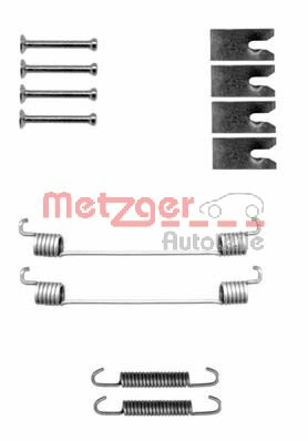 Set accesorii, sabot de frana 105-0827 METZGER