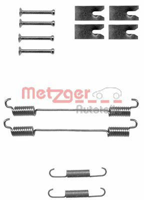 Set accesorii, sabot de frana 105-0862 METZGER