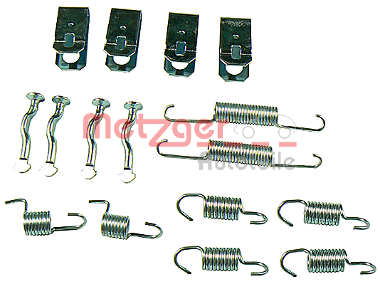 Set accesorii, saboti frana parcare 105-0876 METZGER