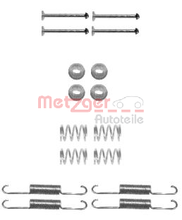 Set accesorii, saboti frana parcare 105-0880 METZGER