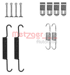 Set accesorii, saboti frana parcare 105-0881 METZGER