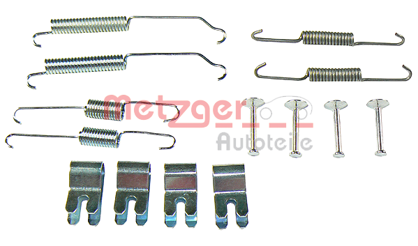 Set accesorii, sabot de frana 105-0882 METZGER